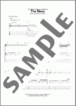 The Story(30 Seconds To Mars) 楽譜 ギター（ソロ） ダウンロード