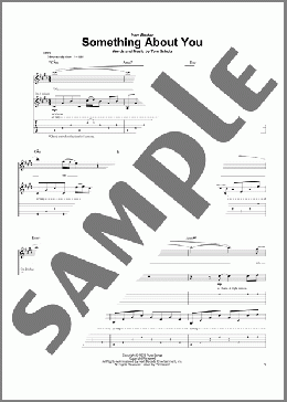 Something About You(Boston) 楽譜 ギター（ソロ） ダウンロード