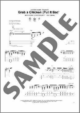 Grab A Chicken (Put It Back)(Peter Frampton) 楽譜 ギター（ソロ） ダウンロード