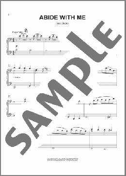 Abide With Me (arr. Larry Moore)(Henry F. Lyte) 楽譜 ピアノ（連弾） ダウンロード