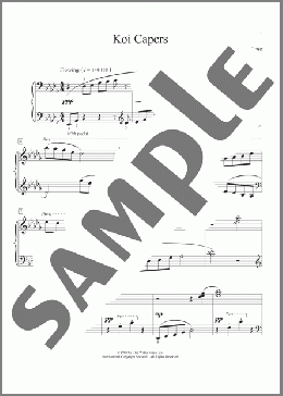Koi Capers(Joyce Schatz Pease) 楽譜 ピアノ（ソロ） ダウンロード
