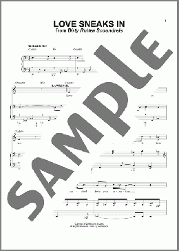 Love Sneaks In (from Dirty Rotten Scoundrels)(David Yazbek) 楽譜 ピアノ & ボーカル ダウンロード