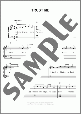 Trust Me(The Fray) 楽譜 ピアノ（ソロ） ダウンロード