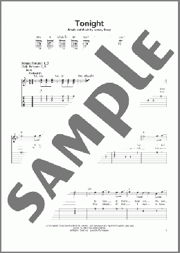Tonight(Jeremy Camp) 楽譜 ギター（ソロ） ダウンロード