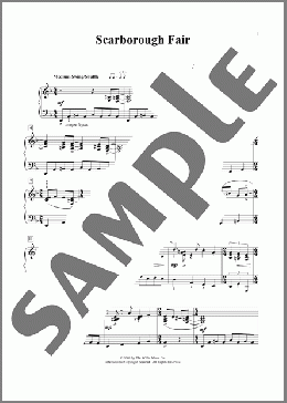 Scarborough Fair(Eric Baumgartner/Traditional English Ballad) 楽譜 ピアノ（ソロ） ダウンロード