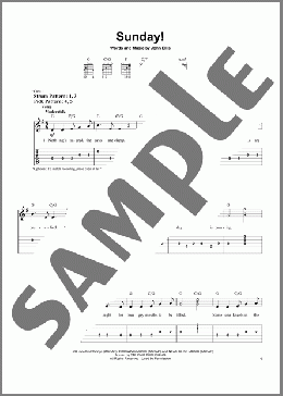 Sunday!(Tree63) 楽譜 ギター（ソロ） ダウンロード