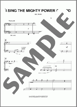 I Sing The Mighty Power Of God(Isaac Watts) 楽譜 ピアノ（連弾） ダウンロード