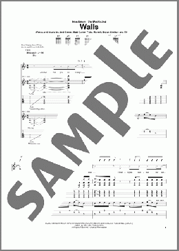 Walls(Emery) 楽譜 ギター（ソロ） ダウンロード