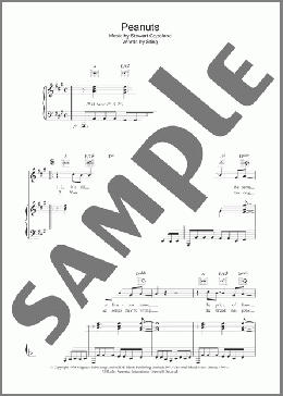 Peanuts(The Police) 楽譜 その他 ダウンロード