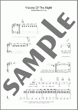 Visions Of The Night(The Police) 楽譜 その他 ダウンロード