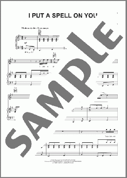 I Put A Spell On You(Creedence Clearwater Revival) 楽譜 ピアノ & ボーカル & ギター ダウンロード
