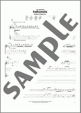 Indianola(Robben Ford) 楽譜 ギター（ソロ） ダウンロード
