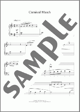 Carnival March(Carolyn C. Setliff) 楽譜 ピアノ（ソロ） ダウンロード