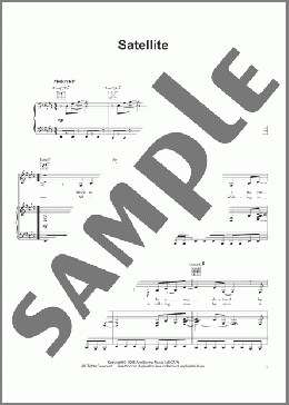 Satellite(Anna Nalick) 楽譜 ピアノ & ボーカル & ギター ダウンロード