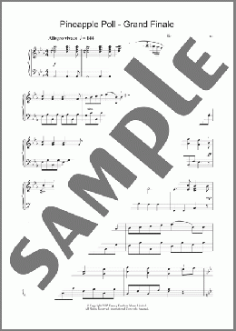 Grand Finale From Pineapple Poll(Arthur Seymour Sullivan) 楽譜 ピアノ（ソロ） ダウンロード