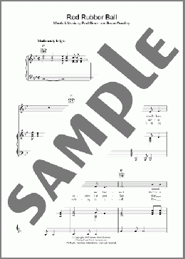 Red Rubber Ball(The Cyrkle/Simon & Garfunkel) 楽譜 その他 ダウンロード