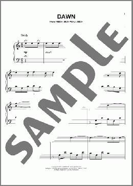 Dawn (from Pride And Prejudice)(Dario Marianelli/Pride & Prejudice (Movie)) 楽譜 ピアノ（ソロ） ダウンロード