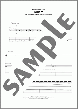Killers(Iron Maiden) 楽譜 ギター（ソロ） ダウンロード