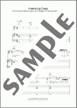 Hamburg Song(Keane) 楽譜 その他 ダウンロード