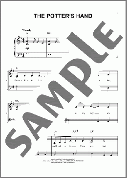 The Potter's Hand(Darlene Zschech) 楽譜 ピアノ（ソロ） ダウンロード