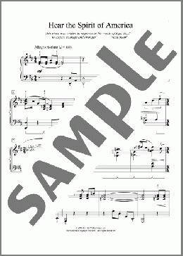 Hear The Spirit Of America(Marilyn Briant) 楽譜 ピアノ（ソロ） ダウンロード