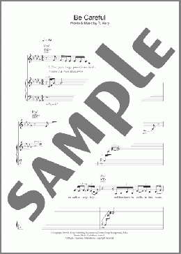 Be Careful(Sparkle) 楽譜 その他 ダウンロード
