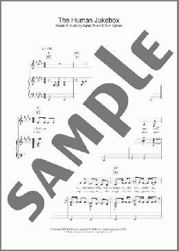 The Human Jukebox(Sandi Thom) 楽譜 その他 ダウンロード