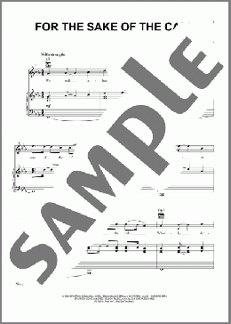 For The Sake Of The Call(Steven Curtis Chapman) 楽譜 ピアノ & ボーカル & ギター ダウンロード