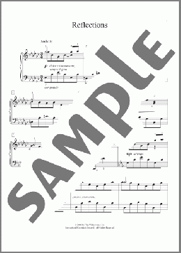 Reflections(Jane Trotter) 楽譜 ピアノ（ソロ） ダウンロード