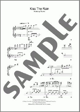 Kiss The Rain(Yiruma) 楽譜 ピアノ（ソロ） ダウンロード