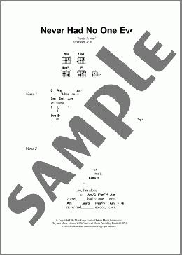 Never Had No One Ever(The Smiths) 楽譜 ギター（コード） ダウンロード
