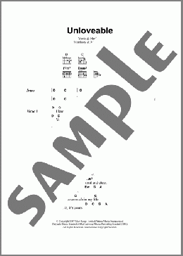 Unloveable(The Smiths) 楽譜 ギター（コード） ダウンロード