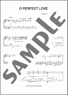 O Perfect Love(Joseph Barnby) 楽譜 ピアノ（ソロ） ダウンロード