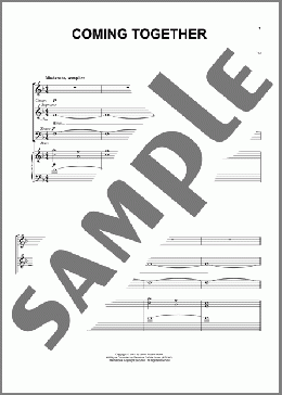 Coming Together (from Wearing Someone Else's Clothes)(Jason Robert Brown) 楽譜 ピアノ & ボーカル ダウンロード