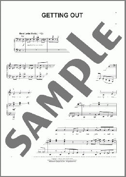 Getting Out (from Wearing Someone Else's Clothes)(Jason Robert Brown) 楽譜 ピアノ & ボーカル ダウンロード