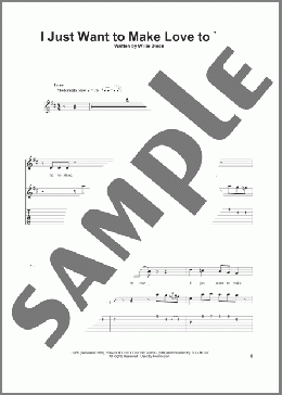 I Just Want To Make Love To You(Muddy Waters/Willie Dixon/Foghat) 楽譜 ギタースコア ダウンロード