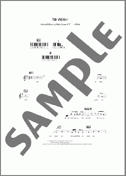 Mr. Writer(Stereophonics) 楽譜 その他 ダウンロード