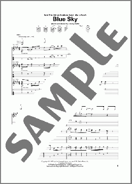 Blue Sky(Dickey Betts/Allman Brothers Band) 楽譜 ギター（ソロ） ダウンロード