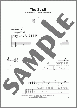 The Stroll(The Diamonds) 楽譜 ギター（ソロ） ダウンロード