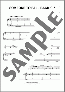 Someone To Fall Back On (from Wearing Someone Else's Clothes)(Jason Robert Brown) 楽譜 ピアノ & ボーカル ダウンロード