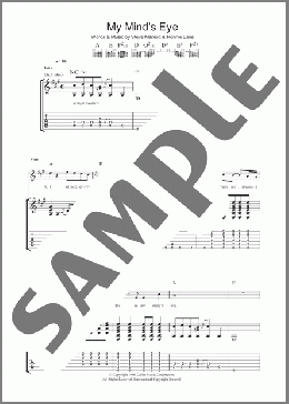 My Mind's Eye(The Small Faces) 楽譜 ギター（ソロ） ダウンロード