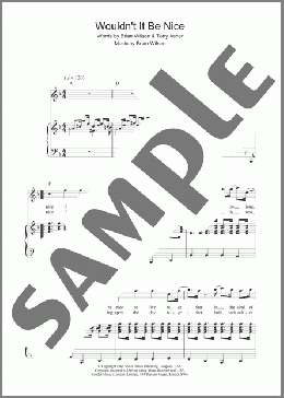 Wouldn't It Be Nice(The Beach Boys) 楽譜 その他 ダウンロード