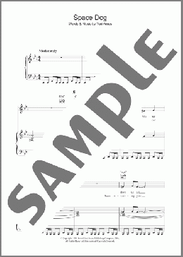 Space Dog(Tori Amos) 楽譜 その他 ダウンロード