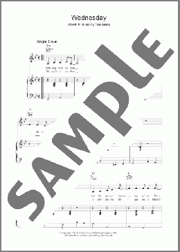 Wednesday(Tori Amos) 楽譜 その他 ダウンロード