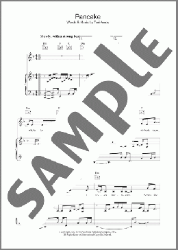 Pancake(Tori Amos) 楽譜 その他 ダウンロード