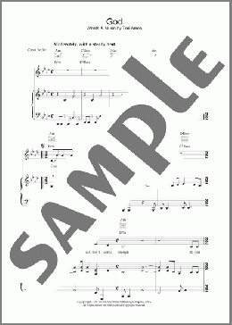 God(Tori Amos) 楽譜 その他 ダウンロード