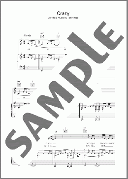 Crazy(Tori Amos) 楽譜 その他 ダウンロード