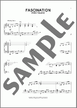 Fascination (Valse Tzigane)(F.D. Marchetti) 楽譜 ピアノ（ソロ） ダウンロード
