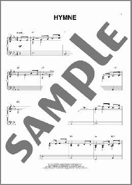 Hymne(Vangelis) 楽譜 ピアノ（ソロ） ダウンロード