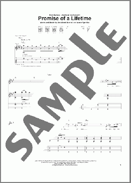 Promise Of A Lifetime(Kutless) 楽譜 ギター（ソロ） ダウンロード